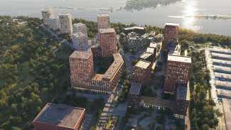 Опубликованы эскизы будущего микрорайона с ЖК у вертолетки в Самаре