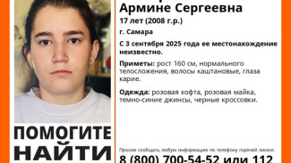В Самаре ищут 17-летнюю девочку с каштановыми волосами
