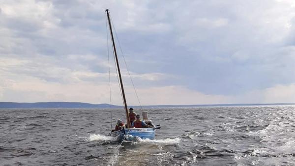 Под Самарой 2 июля потерпела бедствие лодка с людьми на борту