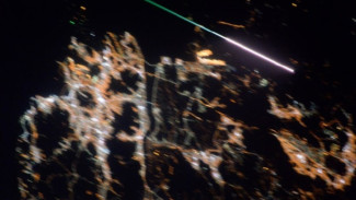 Самарский космонавт Олег Кононенко показал звездопад с борта МКС