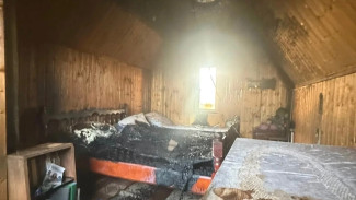 Пожар под Самарой в селе Верхние Санчелеево унёс жизнь одного человека вечером 10 июня