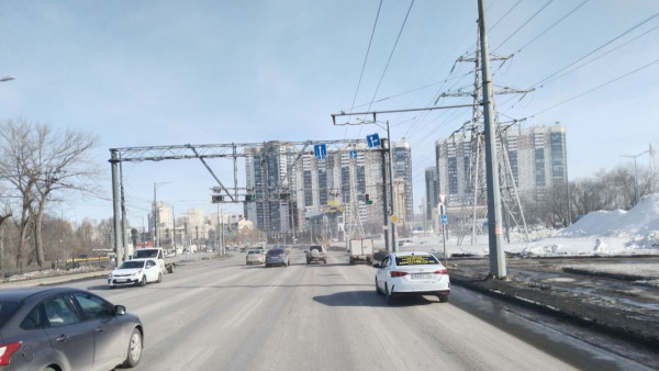 В Самаре назвали причину появления опасной колеи на Московском шоссе