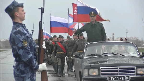 Появилось видео первой тренировки Парада Победы в Самарской области