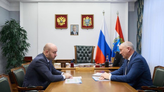 Вячеслав Федорищев обсудил с главой Сергиевского района перспективы развития муниципалитета