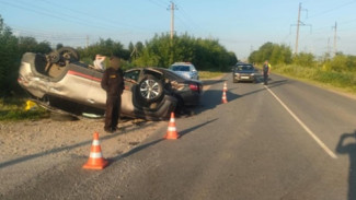 В Самарской области зафиксировано серьезное ДТП с "перевертышем" 