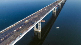 Мост через Волгу в Самарской области готовится к открытию  