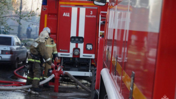 В Самаре пенсионер сгорел при пожаре 30 июля