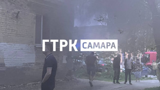 Все в дыму, эвакуируют людей: в Самаре на улице Советской Армии крупный пожар