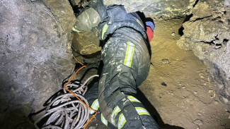 Под Самарой застрявшего в Серноводской пещере мужчину вызволяли шесть часов