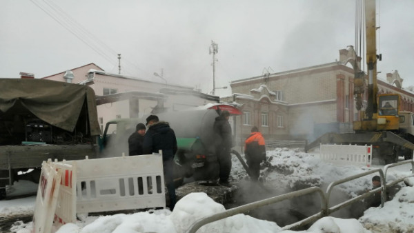 Жители Сызрани остались без отопления и горячей воды 30 января 2022 года