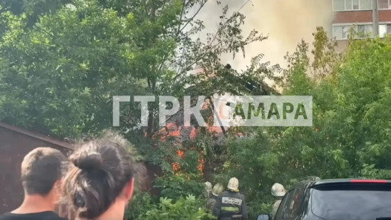 3 июня в историческом центре Самары произошел крупный пожар 
