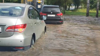 В Самаре 7 августа затопило улицу 22-го Партсъезда
