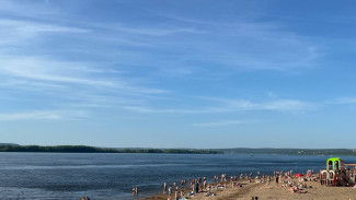В Самарской области вода в Волге прогрелась до 25 °C