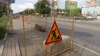 В Самаре на улице Аэродромной с 1 августа полностью перекроют движение и уберут рельсы