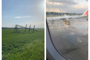 «Самолеты трясло, мачты упали!»: аэропорт «Курумоч» и Безенчукский район атаковал тропический ураган