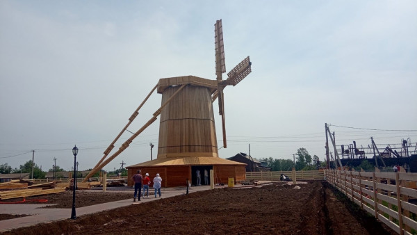 Единственную ветряную мельницу XIX века восстановят в Самарской области к лету