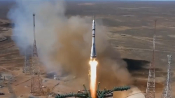 Самарская ракета-носитель «Союз» отправила Пересильд и Шипенко на МКС