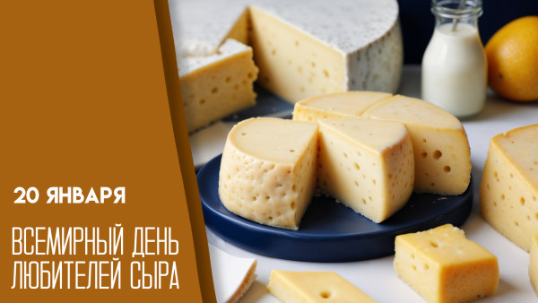 20 января — Всемирный день любителей сыра: история, традиции и открытки для мессенджеров