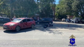 В Самаре 26 августа при столкновении мотоцикла с легковой пострадали двое