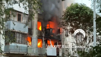 Пожар на XXII Партсъезда в Самаре локализовали: пострадали пятеро, в том числе двое детей