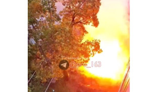 Очевидцы: на улице вспышки и звуки взрывов под Самарой