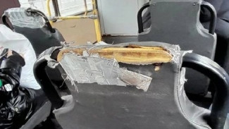 Жители Самары пожаловались на состояние автобуса, работающего на 61 маршруте