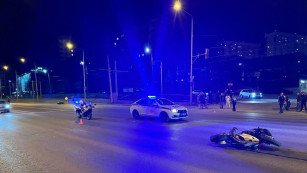 В Самаре на Ново-Садовой разбились два мотоциклиста на Suzuki и Honda