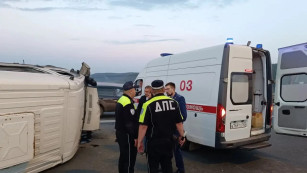 Срочная новость! Появились кадры перевернувшегося рейсового автобуса с пострадавшими у Жигулёвской ГЭС