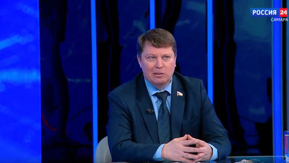 Интервью с депутатом Государственной Думы Михаилом Матвеевым в студии ГТРК «Самара»