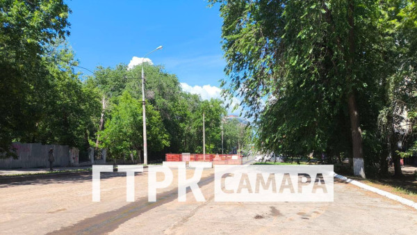 В Самаре на перекрытой улице Советской Армии не ведутся работы