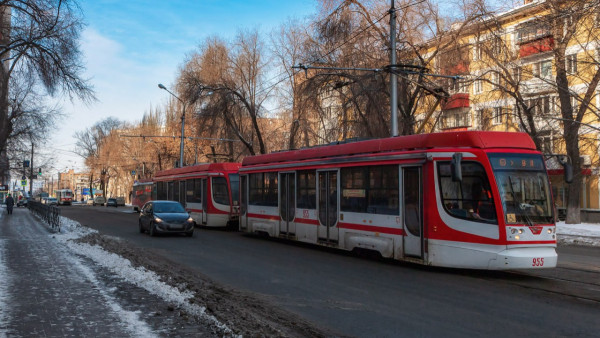 В Самаре из-за строительства метро в центре города закроют движение трамваев
