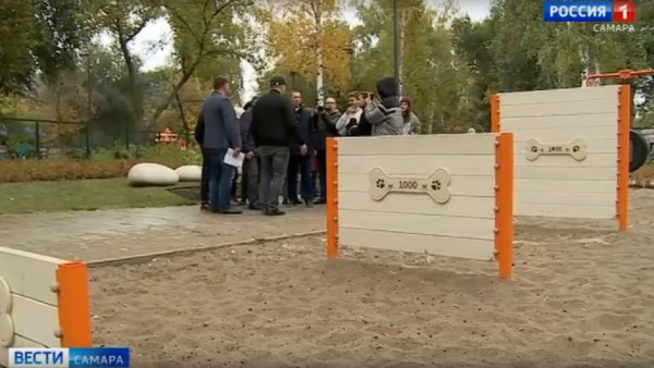 Глава Самары Иван Носков оценил благоустройство территориии в Железнодорожном районе