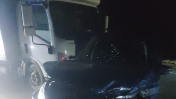 Серьезное ДТП с грузовиком на трассе М-5 под Самарой, есть пострадавший