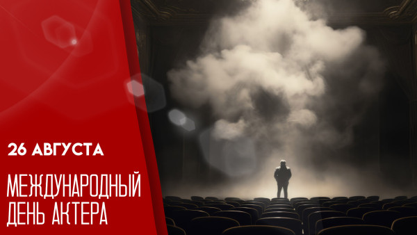 26 августа — Международный День актера: поздравьте тех, кто служит сцене