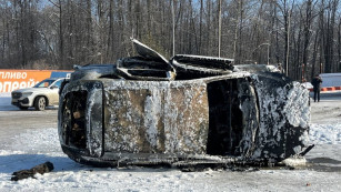 СК: Пожар автомобиля на АЗС в Самаре оказался покушением на убийство