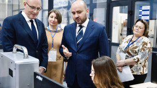 Дмитрий Чернышенко и Вячеслав Федорищев оценили образовательную инфраструктуру Самарской области