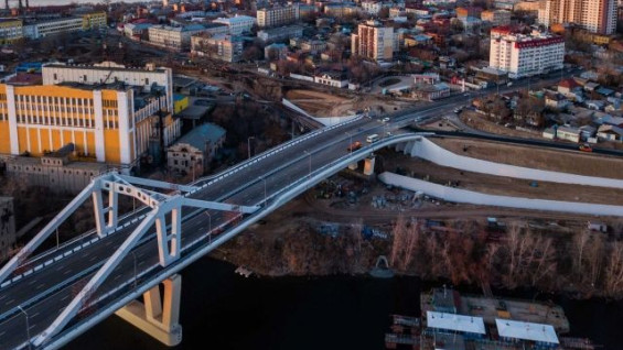 Строительство моста в водниках