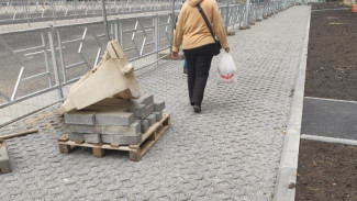 В Самаре после обращения Народного фронта уберут экоплитку на улице XXII Партсъезда