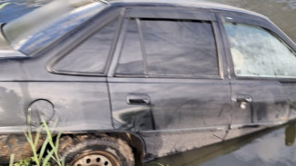 Под Самарой в озере утонула машина с мужчиной внутри