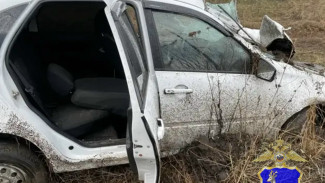 71-летний водитель LADA Granta вылетел в кювет под Самарой
