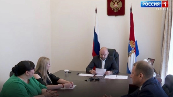 Глава Самарской области В. Федорищев провел личный прием граждан