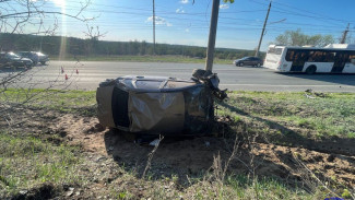 В Самарской области произошло ДТП с перевертышем 
