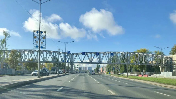 В Самаре отремонтировали надземный переход после вмешательства прокуратуры