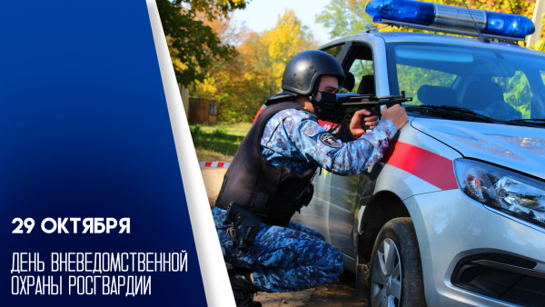 29 октября — День вневедомственной охраны Росгвардии: персональные открытки и традиции праздники