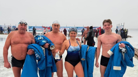 "Я вышла из воды и очнулась, когда уже была у ЗАГСа": самарские "моржи" поделились уникальными историями в студии ГТРК "Самара"