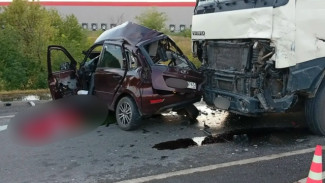 19-летний водитель разбился на LADA Kalina под Самарой