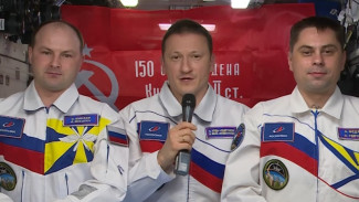 День Победы-2026: российские космонавты поздравили самарцев с 9 Мая с борта МКС