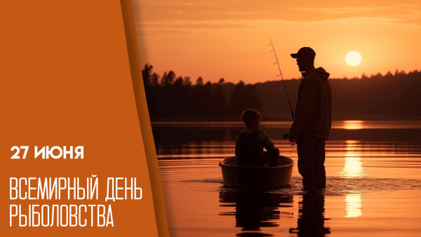 27 июня — Всемирный день рыболовства: открытки и поздравления