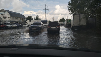 На Самару обрушился сильнейший ливень