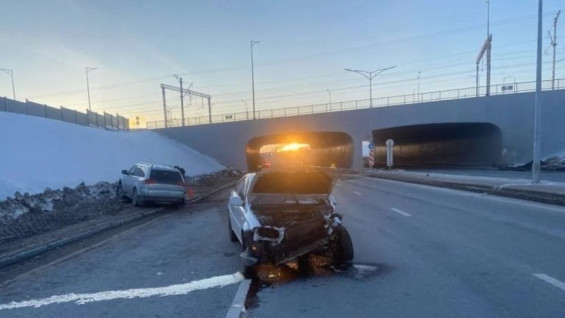 Два человека пострадали в ДТП на «Центральной» магистрали в Самаре